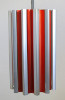 indirektstrahler  hängeleuchte aluminium rot 2524